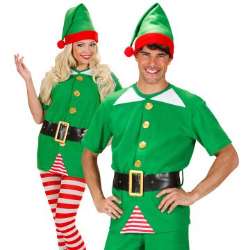 Christmas Elf Costume for Men