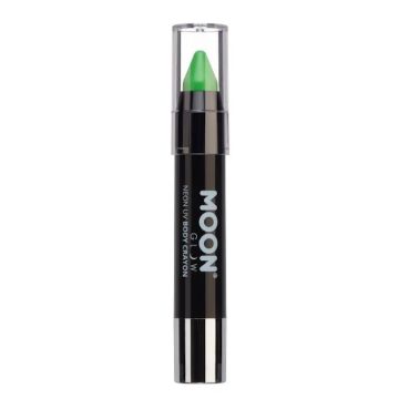 Neon UV Body Stick Intense Green 3.2 g Moon Creations