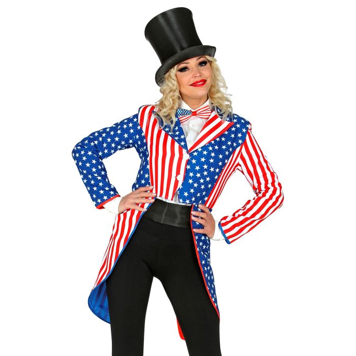 USA Women's Jacket with Stars and Stripes