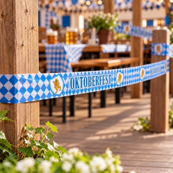 Oktoberfest Barrier Tape 610x8 cm 