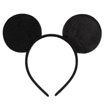 Mickey headband with black ears