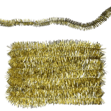 Lametta garland gold - 5 m The Old Pharmacy