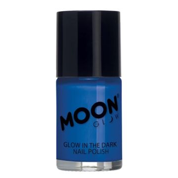 Glow-in-the-dark Nail Polish Blue 14 ml Moon Creations