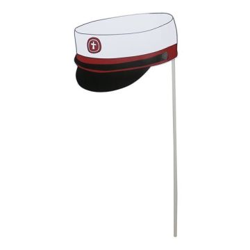 Red Student Hat Flag 10x - 50 cm