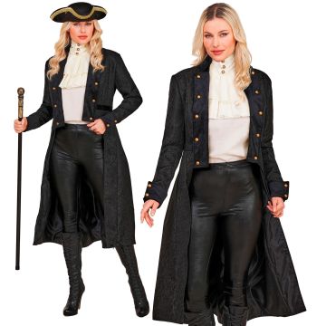 Victorian Coat for Ladies in Black