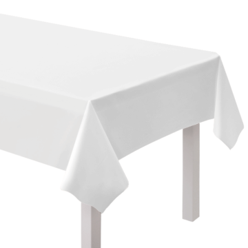 White paper tablecloth - 120x180 cm
