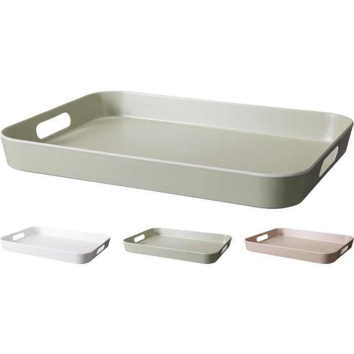 Rectangular Serving Tray with Handles 41x31 cm