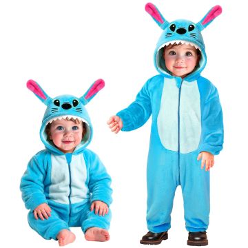 Turquoise Blue Baby Monster Costume