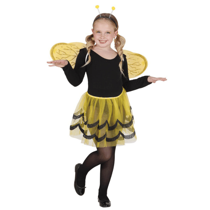 Bee costume for children - 3 pieces