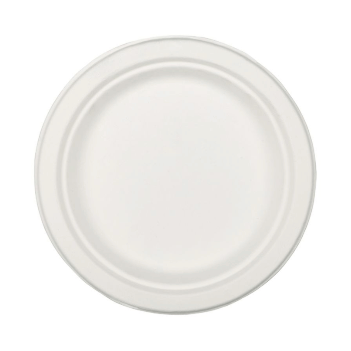 22.5 cm plate 20x biodegradable