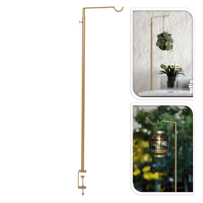 Table decoration hook gold metal - 90 cm