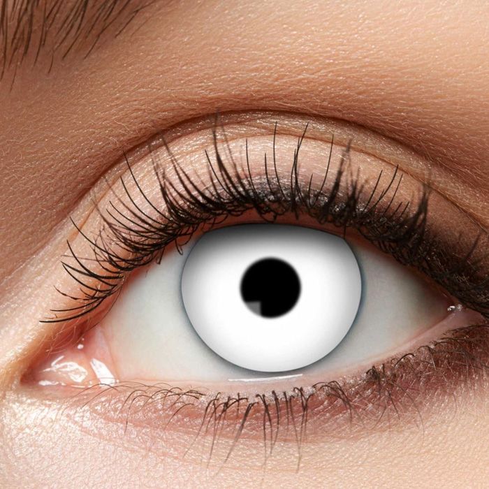 White Zombie Contact Lenses