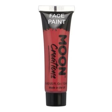 Red Face Paint Moon Creations - 12 ml