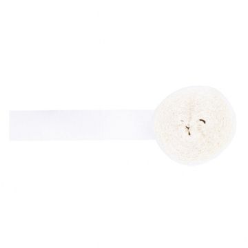 White Crepe Streamer 24 m
