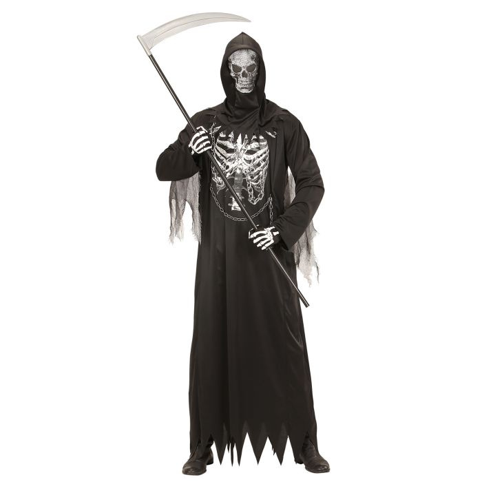 Grim Reaper costume with chain for men
