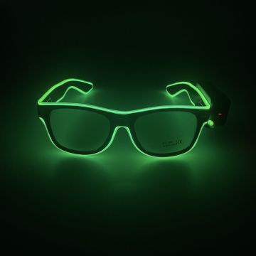 LED Party Glasses - Green
