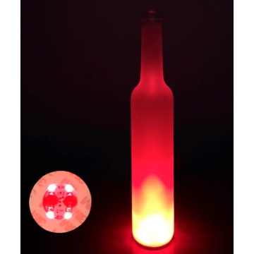 LED bottle light red