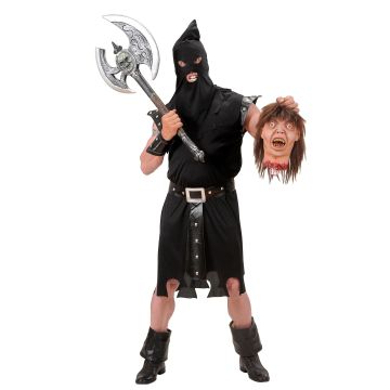 Black Executioner Costume for Men