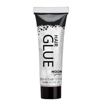 Moon Creations glitter hair glue transparent - 20 ml