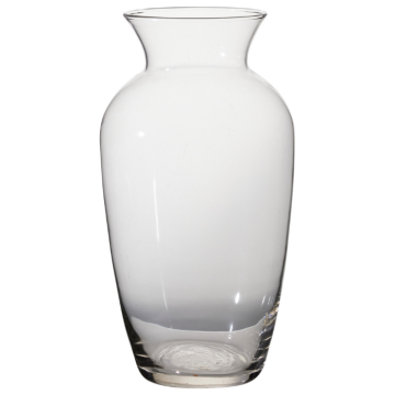Transparent glass vase 130x300 mm 
