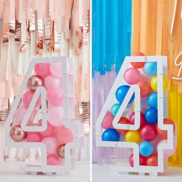 Balloon number frame no. 4 - 81cm
