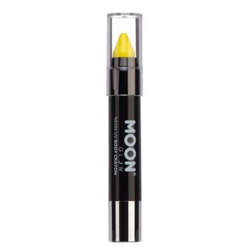 Neon UV Body Crayon Intense Yellow 3.2 g Moon Creations
