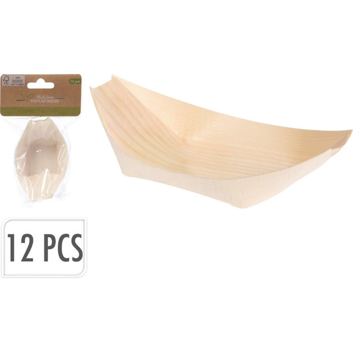 Serving boats 8x5.6cm - 12x