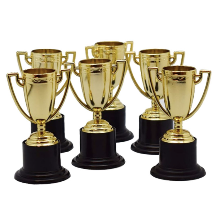 Gold trophy 20 cm