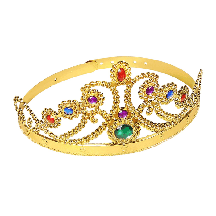Gold tiara crown