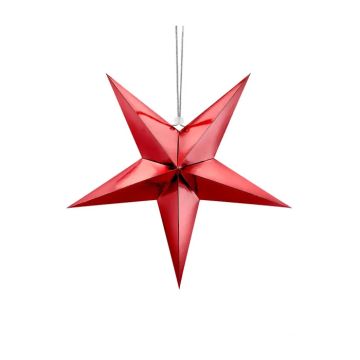 Red Paper Star - 30 cm