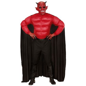 Devil Costume with Muscle Shirt for Men