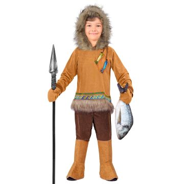 Eskimo Costume for Boys - 4 Pieces