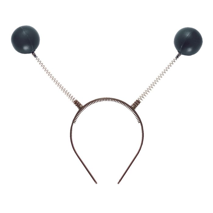Black antenna headband