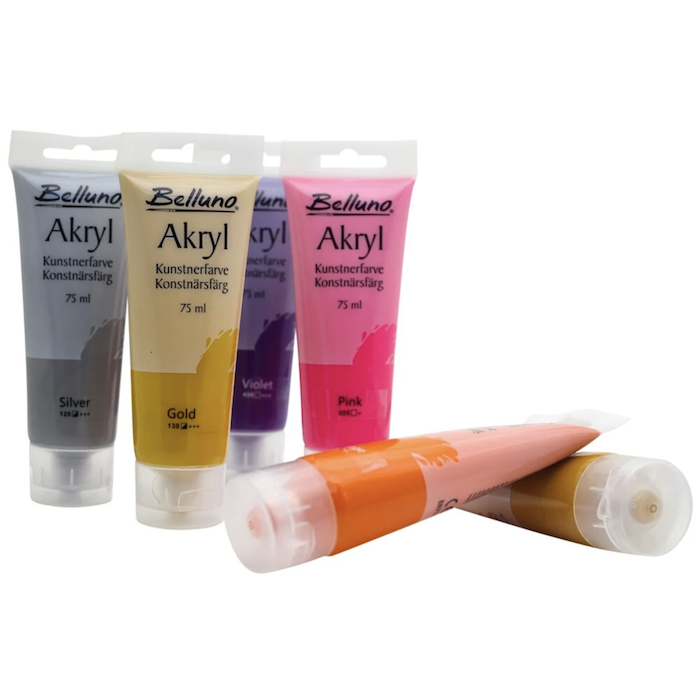 Acrylic paint set 6x - 75 ml