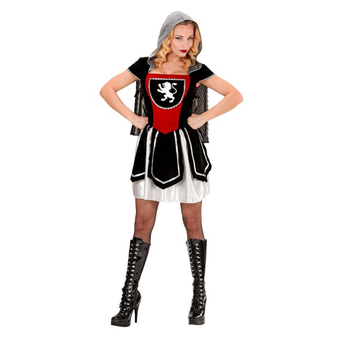 Royal Knight Dress with Cape