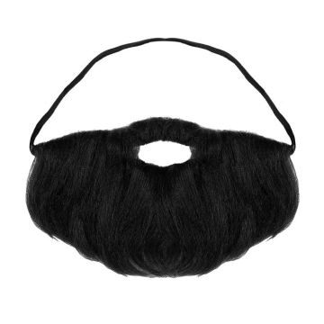 Black full beard