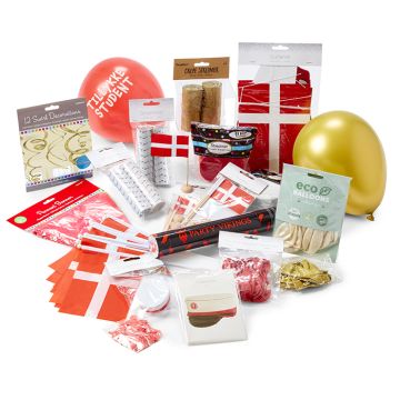 Red Graduate Decoration Package Small