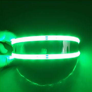 Fun LED glasses green neon 