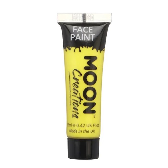 Yellow Face Paint 12 ml Moon Creations