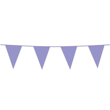 Purple Flag Garland 20 x 30 cm - 10 m