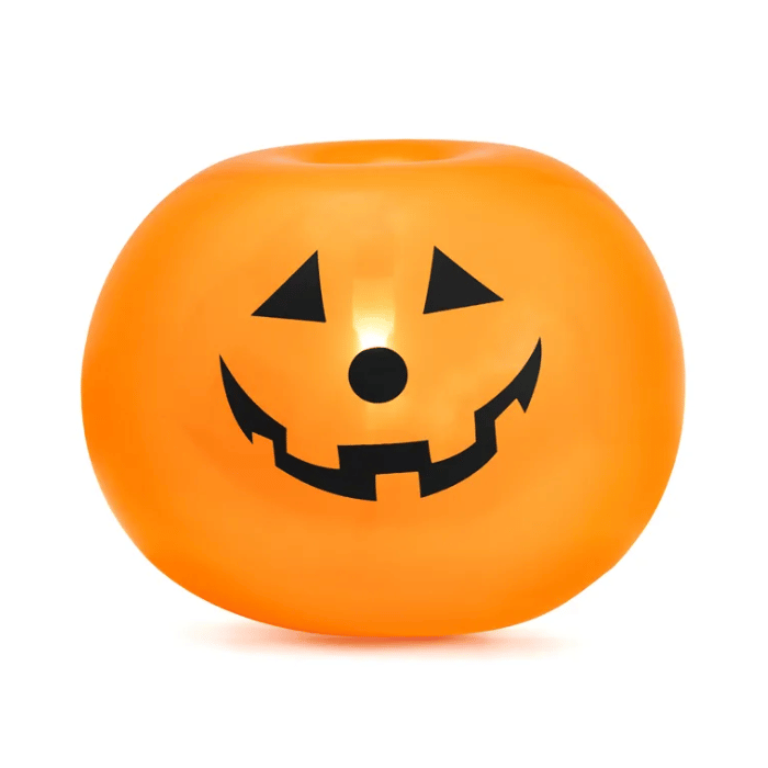 LED pumpkin balloon 5x - 25 cm
