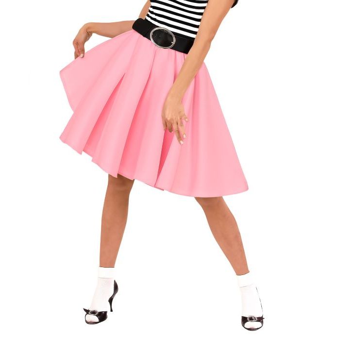Pink rock'n'roll skirt - Onesize