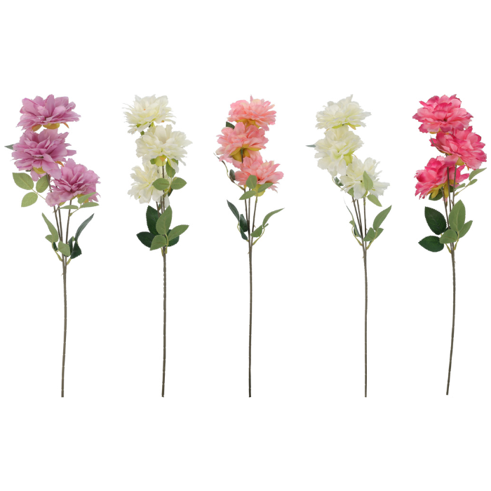 Artificial flower branch 6 pcs - 66 cm 