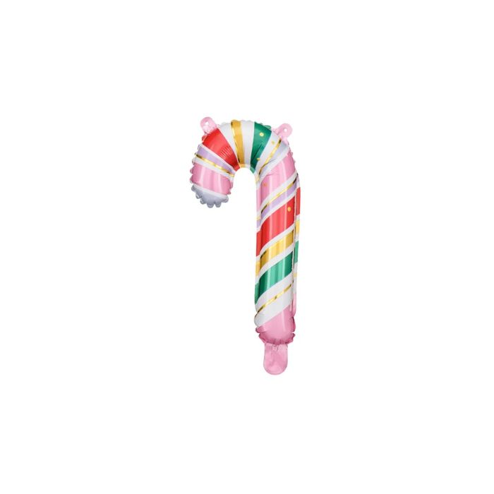 Foil Balloon Candy Cane 18.5x35 cm