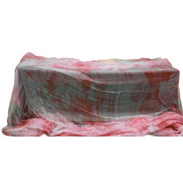 White bloody Halloween tablecloth - 2.15x1.52 m