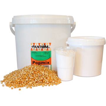 Popcorn popmix 250 servings with corn, salt and coconut oil