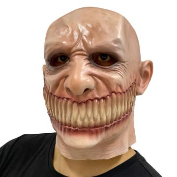 Halloween demon mask with fearsome teeth – onesize