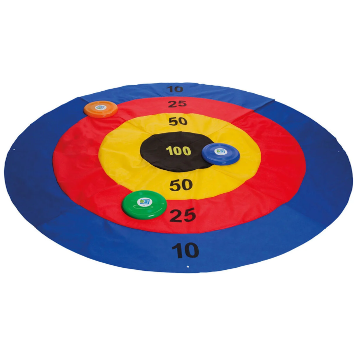 Frisbee dart set including 3 frisbees