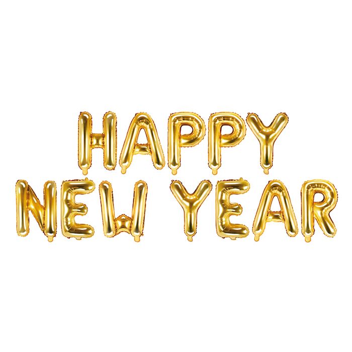 Happy New Year Balloon 35x370 cm