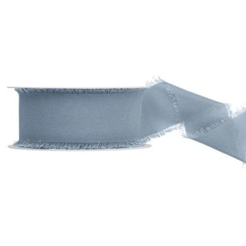 Misty Blue Chiffon Ribbon 40 mm x 10 m 